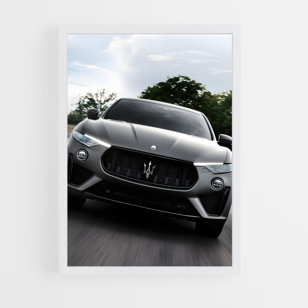 Poster Levante de trofeo – affiche Maserati (vue 3)